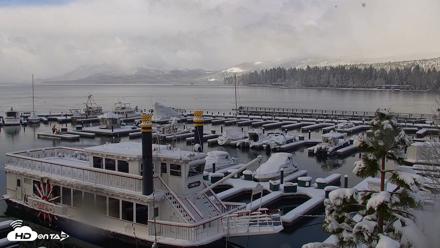 Tahoe City Marina - Lake Tahoe Live Webcam - Apr 12, 2026, 8:27am PDT