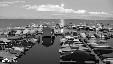 Tahoe City Marina - Lake Tahoe Live Webcam - Jun 28, 2026, 8:55pm PDT