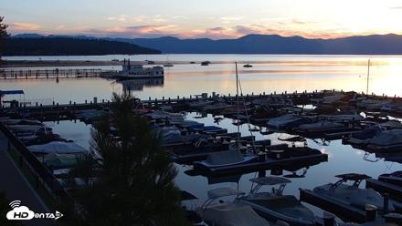 Tahoe City Marina - Lake Tahoe Live Webcam - Oct 3, 2026, 7:06am PDT
