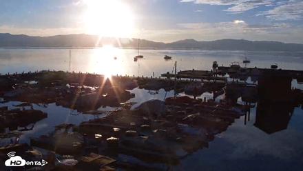 Tahoe City Marina - Lake Tahoe Live Webcam - Oct 3, 2026, 7:29am PDT