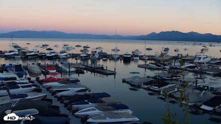 Tahoe City Marina - Lake Tahoe Live Webcam - Aug 3, 2026, 8:12pm PDT