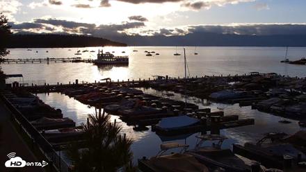 Tahoe City Marina - Lake Tahoe Live Webcam - Jun 9, 2026, 6:24am PDT