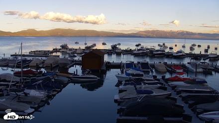 Tahoe City Marina - Lake Tahoe Live Webcam - Jun 28, 2026, 7:57pm PDT