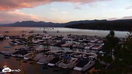 Tahoe City Marina - Lake Tahoe Live Webcam - Aug 21, 2026, 7:54pm PDT