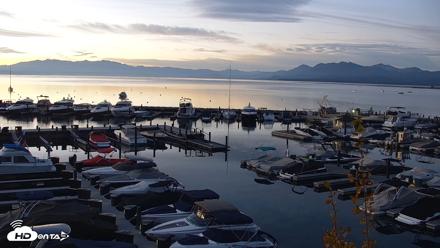 Tahoe City Marina - Lake Tahoe Live Webcam - Oct 2, 2026, 6:40am PDT