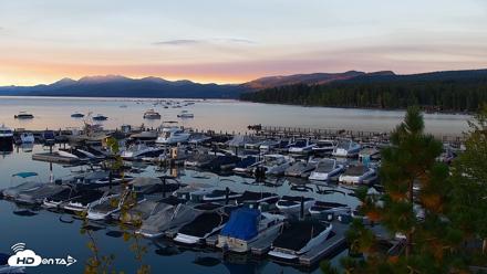 Tahoe City Marina - Lake Tahoe Live Webcam - Sep 11, 2026, 6:44am PDT