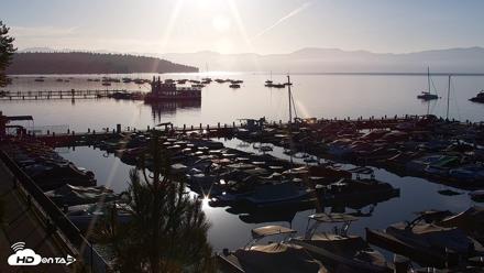 Tahoe City Marina - Lake Tahoe Live Webcam - Jul 3, 2026, 6:53am PDT