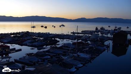 Tahoe City Marina - Lake Tahoe Live Webcam - Jul 2, 2026, 5:20am PDT