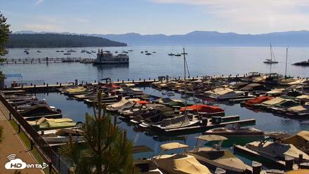 Tahoe City Marina - Lake Tahoe Live Webcam - Jun 17, 2026, 9:59am PDT