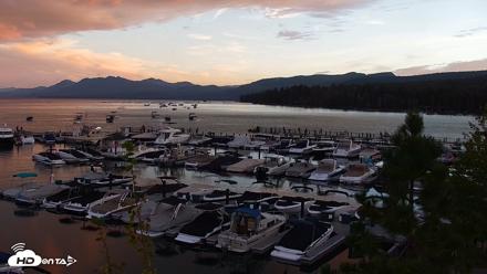 Tahoe City Marina - Lake Tahoe Live Webcam - Aug 21, 2026, 7:52pm PDT