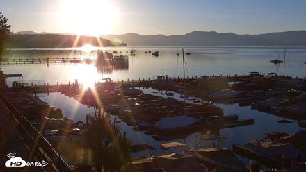 Tahoe City Marina - Lake Tahoe Live Webcam - Jun 13, 2026, 6:06am PDT