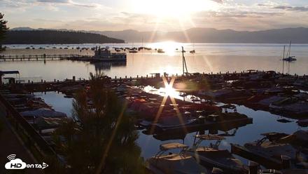 Tahoe City Marina - Lake Tahoe Live Webcam - Aug 11, 2026, 6:53am PDT