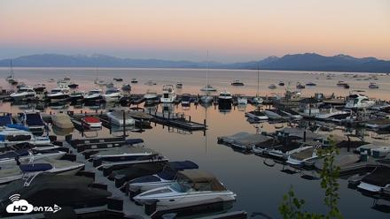 Tahoe City Marina - Lake Tahoe Live Webcam - Jun 15, 2026, 8:35pm PDT