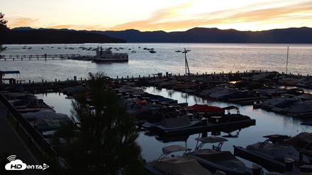 Tahoe City Marina - Lake Tahoe Live Webcam - Sep 13, 2026, 6:35am PDT