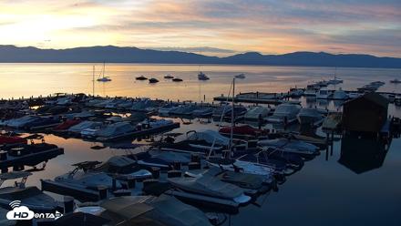 Tahoe City Marina - Lake Tahoe Live Webcam - Aug 12, 2026, 6:05am PDT