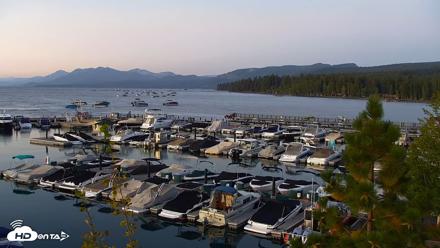 Tahoe City Marina - Lake Tahoe Live Webcam - Sep 1, 2026, 6:20am PDT