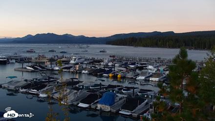 Tahoe City Marina - Lake Tahoe Live Webcam - Sep 13, 2026, 6:36am PDT