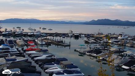 Tahoe City Marina - Lake Tahoe Live Webcam - Sep 20, 2026, 6:55am PDT