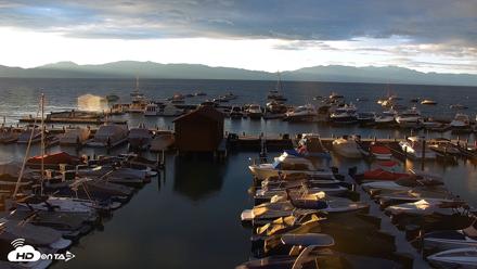 Tahoe City Marina - Lake Tahoe Live Webcam - Sep 3, 2026, 6:50am PDT