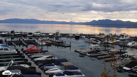 Tahoe City Marina - Lake Tahoe Live Webcam - Oct 9, 2026, 7:04am PDT