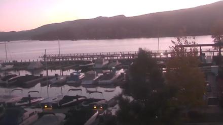 Tahoe City Marina - Lake Tahoe Live Webcam - Oct 20, 2025, 6:34pm PDT