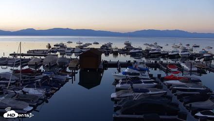 Tahoe City Marina - Lake Tahoe Live Webcam - Jul 6, 2026, 5:39am PDT
