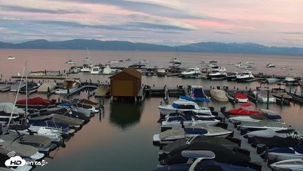 Tahoe City Marina - Lake Tahoe Live Webcam - Sep 10, 2026, 7:25pm PDT