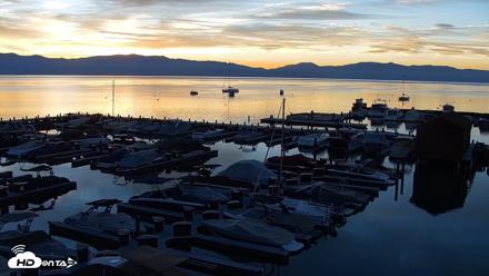 Tahoe City Marina - Lake Tahoe Live Webcam - Oct 2, 2026, 7:01am PDT