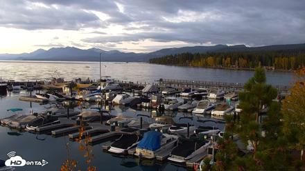 Tahoe City Marina - Lake Tahoe Live Webcam - Oct 11, 2026, 6:58am PDT
