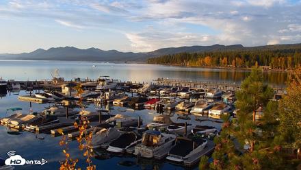 Tahoe City Marina - Lake Tahoe Live Webcam - Oct 5, 2026, 7:26am PDT