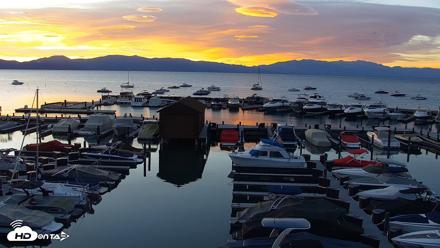 Tahoe City Marina - Lake Tahoe Live Webcam - Sep 25, 2026, 6:46am PDT