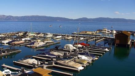 Tahoe City Marina - Lake Tahoe Live Webcam - Oct 8, 2026, 3:40pm PDT
