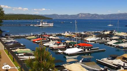 Tahoe City Marina - Lake Tahoe Live Webcam - Jun 12, 2026, 3:40pm PDT