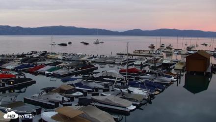 Tahoe City Marina - Lake Tahoe Live Webcam - Jul 11, 2026, 8:30pm PDT