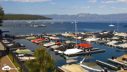 Tahoe City Marina - Lake Tahoe Live Webcam - Jun 13, 2026, 5:14pm PDT