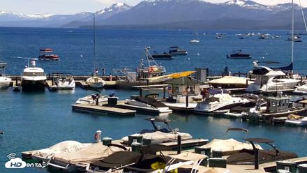Tahoe City Marina - Lake Tahoe Live Webcam - Jun 7, 2026, 2:57pm PDT