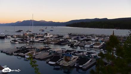 Tahoe City Marina - Lake Tahoe Live Webcam - Jun 6, 2026, 8:18pm PDT