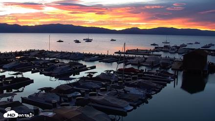 Tahoe City Marina - Lake Tahoe Live Webcam - Sep 25, 2026, 6:40am PDT