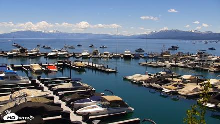 Tahoe City Marina - Lake Tahoe Live Webcam - May 31, 2026, 12:28pm PDT