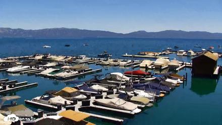 Tahoe City Marina - Lake Tahoe Live Webcam - Jun 7, 2026, 1:10pm PDT