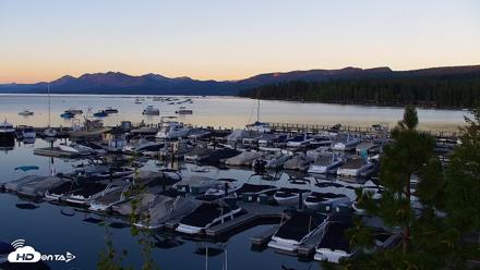 Tahoe City Marina - Lake Tahoe Live Webcam - Jul 24, 2026, 6:00am PDT