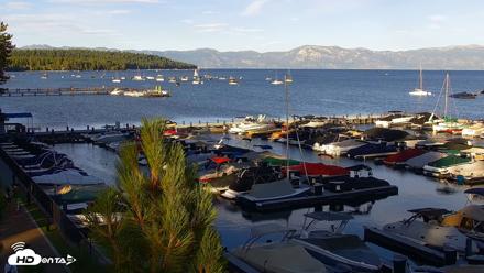 Tahoe City Marina - Lake Tahoe Live Webcam - Aug 1, 2026, 6:58pm PDT