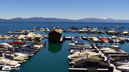 Tahoe City Marina - Lake Tahoe Live Webcam - Jun 7, 2026, 1:10pm PDT
