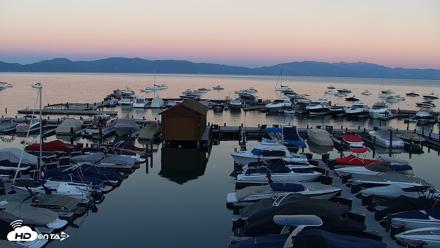 Tahoe City Marina - Lake Tahoe Live Webcam - Aug 3, 2026, 8:12pm PDT