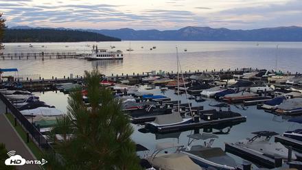 Tahoe City Marina - Lake Tahoe Live Webcam - Oct 2, 2026, 6:39pm PDT