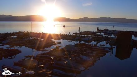 Tahoe City Marina - Lake Tahoe Live Webcam - Oct 8, 2026, 7:21am PDT