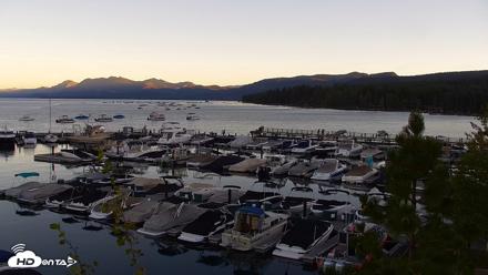 Tahoe City Marina - Lake Tahoe Live Webcam - Jul 30, 2026, 7:55pm PDT