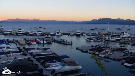 Tahoe City Marina - Lake Tahoe Live Webcam - Jun 6, 2026, 8:18pm PDT