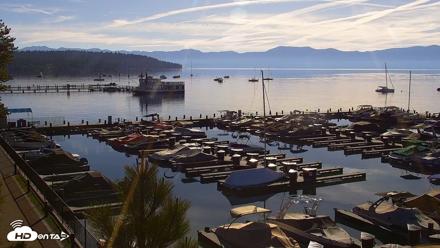 Tahoe City Marina - Lake Tahoe Live Webcam - Jun 2, 2026, 7:47am PDT