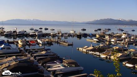 Tahoe City Marina - Lake Tahoe Live Webcam - May 25, 2026, 7:02am PDT